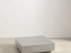 Stainless Steel Coffee Table, Brushed