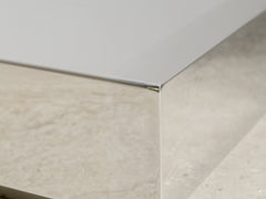 Stainless Steel Coffee Table, Mirrored