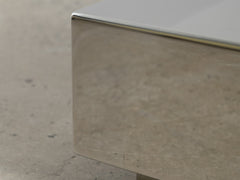 Stainless Steel Coffee Table, Mirrored