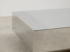 Stainless Steel Coffee Table, Mirrored