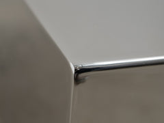 Stainless Steel Coffee Table, Mirrored