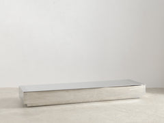Stainless Steel Coffee Table, Mirrored
