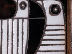 1960s Framed Ceramic Art
