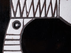 1960s Framed Ceramic Art
