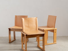 1970s Afra & Scarpa Monk Dining Chair