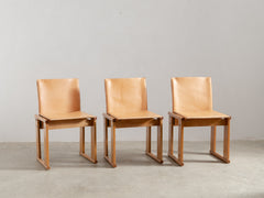 1970s Afra & Scarpa Monk Dining Chair
