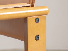 1970s Afra & Scarpa Monk Dining Chair