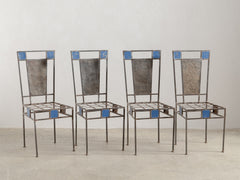 1950s Metal Painted Dining Chair