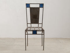 1950s Metal Painted Dining Chair