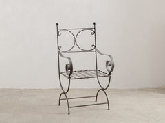 1960s Wrought Iron Chair 01