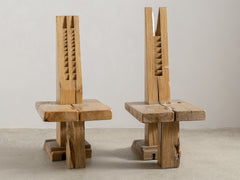 Artisian-made French Sculptural Chair 02