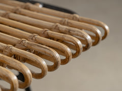 1960s Bamboo & Metal Chair atributed to Colette Gueden