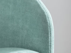 1980s Italian Armchair in Seafoam