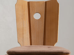 1960s Decorative Brutalist Dining Chairs