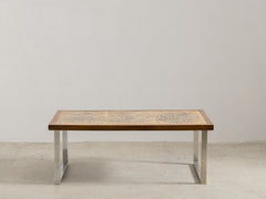1960s Jean D'asti Ceramic Coffee Table