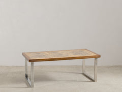 1960s Jean D'asti Ceramic Coffee Table