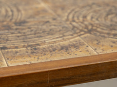 1960s Jean D'asti Ceramic Coffee Table