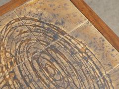 1960s Jean D'asti Ceramic Coffee Table