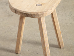 1950s Wooden Stool 01