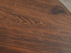 1970s Organic Brutalist Timber Stool 01
