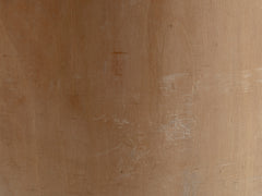1930s Michel Dufet Cow Hide Pouf
