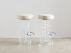 1960s Lucite Stool