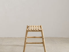 1950s Bamboo Stool