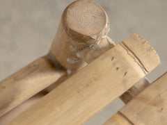 1950s Bamboo Stool