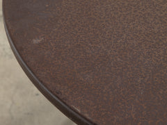 1950s Round Metal Garden Table