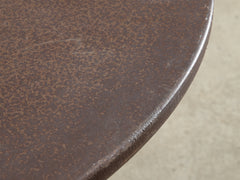 1950s Round Metal Garden Table