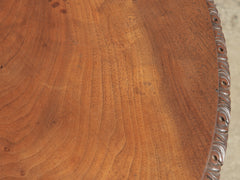 1920s Large Oval Oak Table