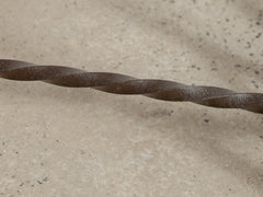 1960s Iron Console 03 with Honed Bosco Marble