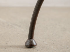 1960s Lattice Iron Side Table 11