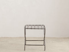 1960s Lattice Iron Side Table 13