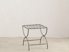 1960s Lattice Iron Side Table 13