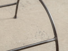 1960s Lattice Iron Side Table 13