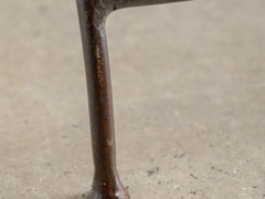 1960s Lattice Iron Side Table 13