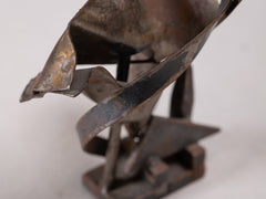 1960s Brutalist Abstract Metal Sculpture