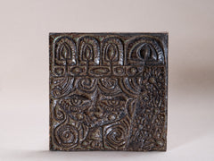 1960s Roland Zobel Ceramic Plaque