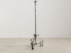 1950's Brutalist Iron Candelabra