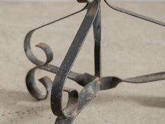 1950's Brutalist Iron Candelabra