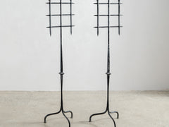 Alberto Geradi Wrought Iron Candlestick