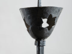 Alberto Geradi Wrought Iron Candlestick