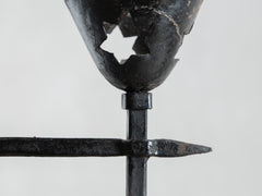 Alberto Geradi Wrought Iron Candlestick