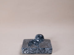 1960s Italian Ceramic Dish with Marble Effect