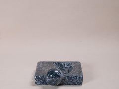 1960s Italian Ceramic Dish with Marble Effect