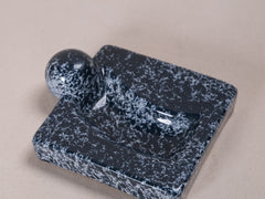 1960s Italian Ceramic Dish with Marble Effect