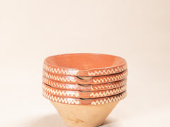 Vintage Glazed Terracotta Bowl