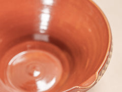Vintage Glazed Terracotta Bowl