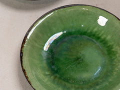 Vintage Green Glazed Plate